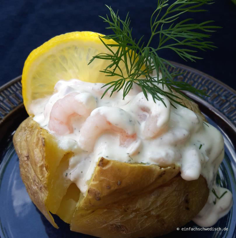 Bakad potatis – Schwedische Ofenkartoffeln