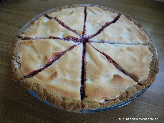 Blåbärspaj – Heidelbeerkuchen