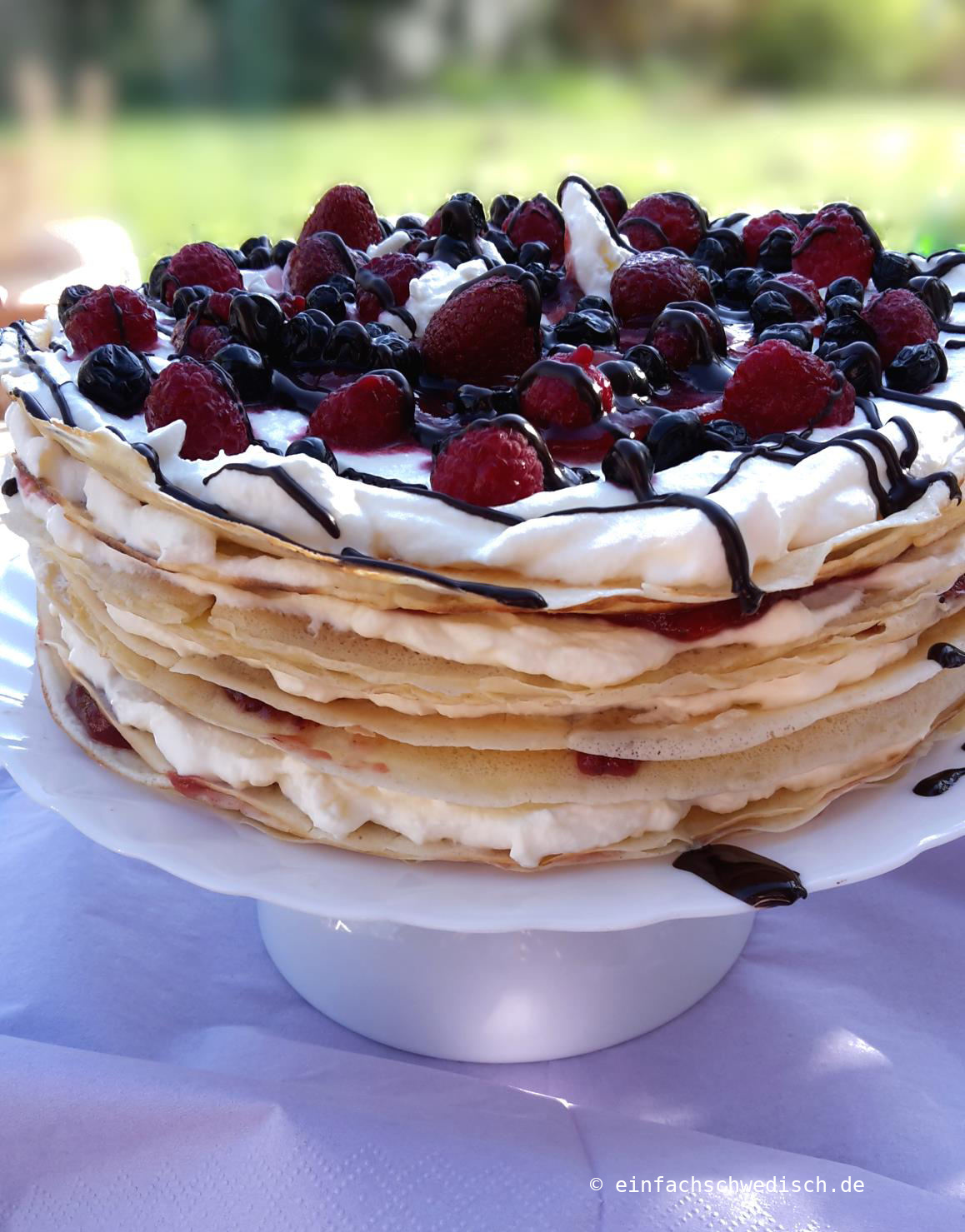 Pannkakstårta – Pfannkuchentorte