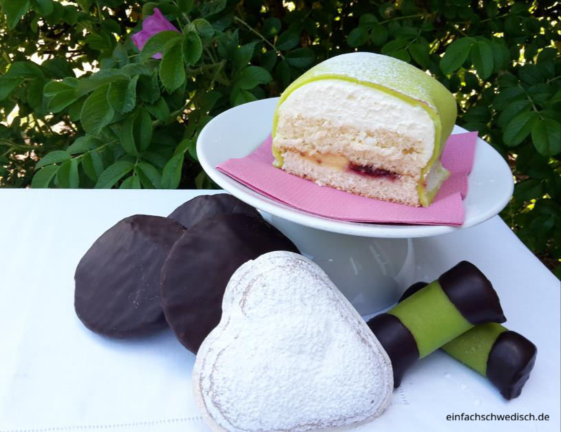 Fika, typisch schwedisches Gebäck und Kuchen