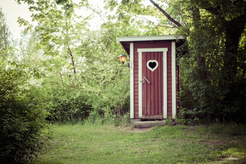 Freizeit-Toiletten in Schweden